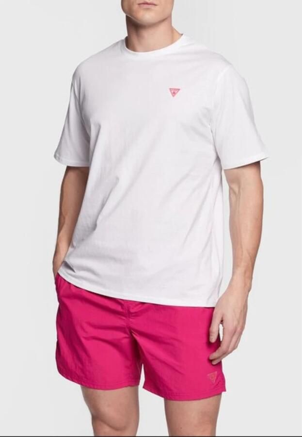 Guess Basic T-shirt White Heren - Foto 2