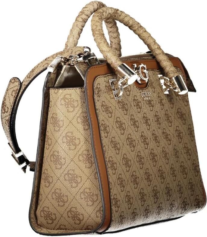 Guess Beige Handtas Polyethyleen | Stijlvol Model Beige Dames - Foto 2
