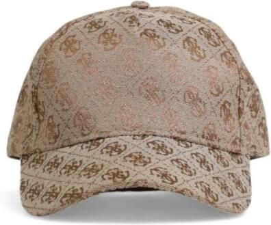 Guess Beige Polyester Herfst Winter Dames Hoed Beige Dames - Foto 5