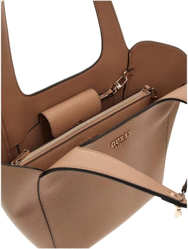 Guess Beige Synthetische Dames Shopper Beige Dames