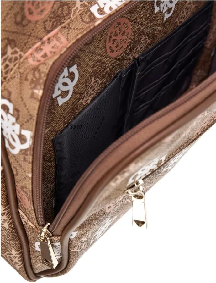 Guess Beige Synthetische Damesrugzak Multicolor Dames