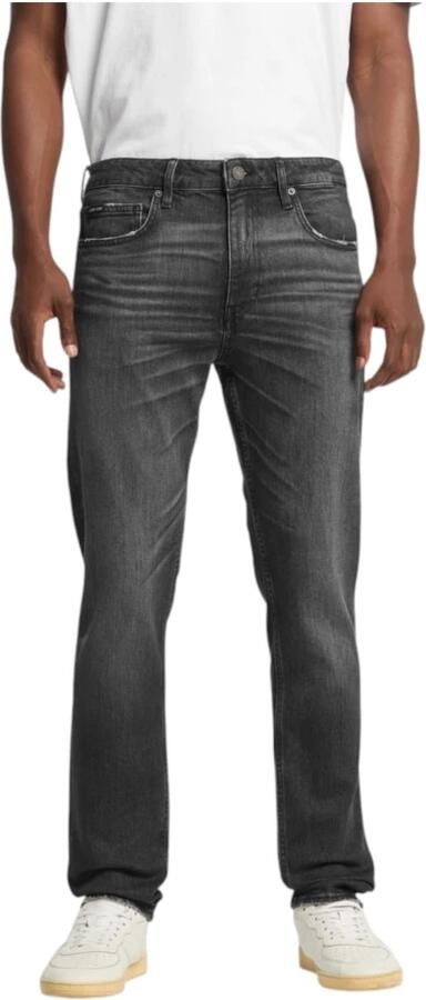 Guess Biologisch Katoen Straight Jeans Gray Heren - Foto 6