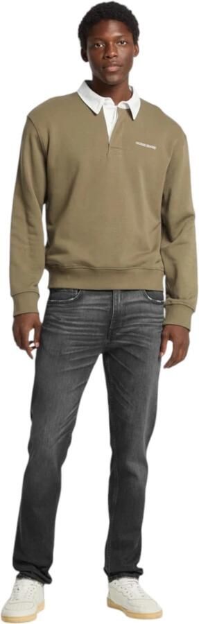 Guess Biologisch Katoen Straight Jeans Gray Heren - Foto 5