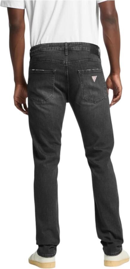 Guess Biologisch Katoen Straight Jeans Gray Heren - Foto 3