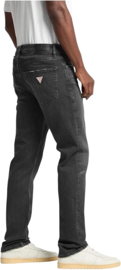 Guess Biologisch Katoen Straight Jeans Gray Heren - Foto 4