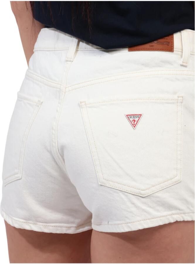 Guess Biologisch katoenen dames shorts White Dames - Foto 3