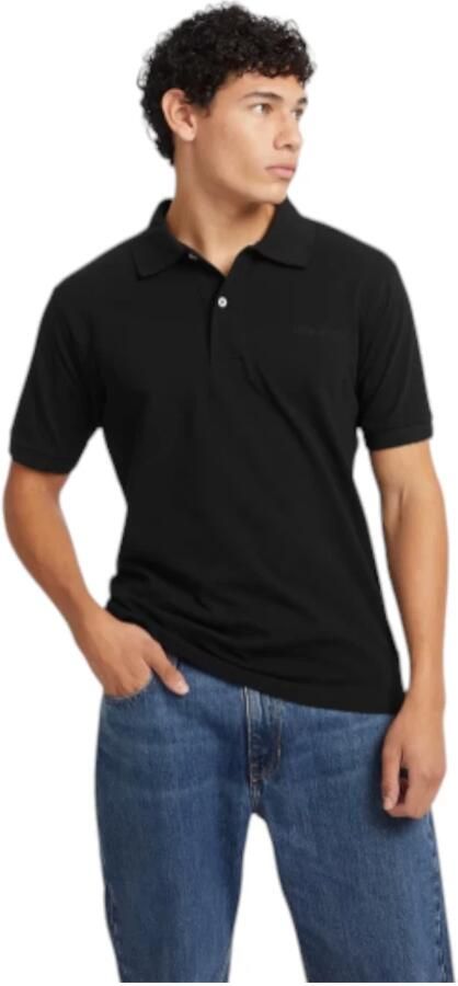 Guess Biologisch katoenen poloshirt Black Heren - Foto 2