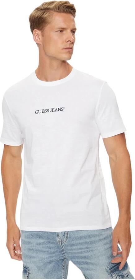 Guess Biologisch katoenen T-shirt White Heren - Foto 5