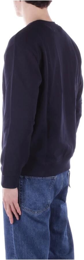 Guess Blauwe Logo Front Sweater Blue Heren - Foto 3