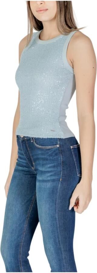 Guess Top ALEXIA SEQUINS TANK W5GP06 KCS10