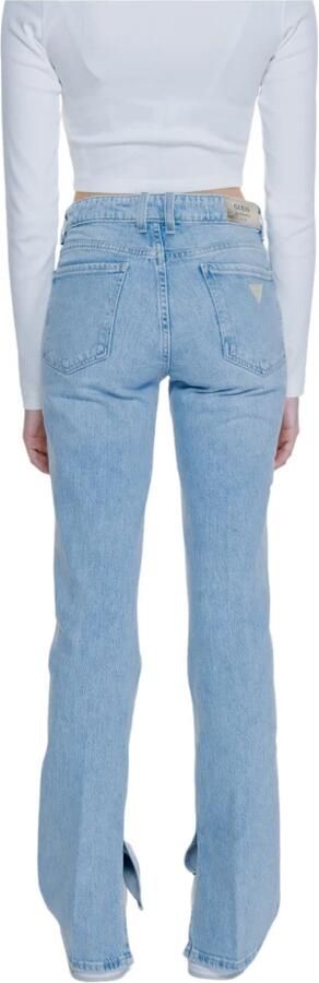 Guess Blauwe Rits Knopen Jeans Herfst Winter Vrouwen Blue Dames - Foto 4