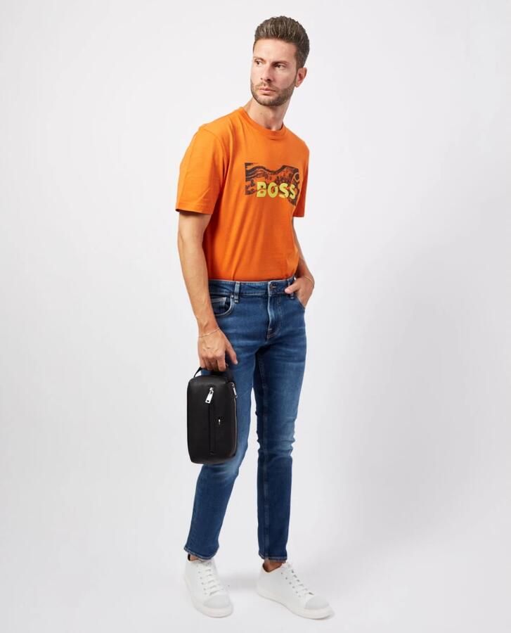 Guess Blauwe Skinny Jeans met Gewassen Effect Blue Heren - Foto 7