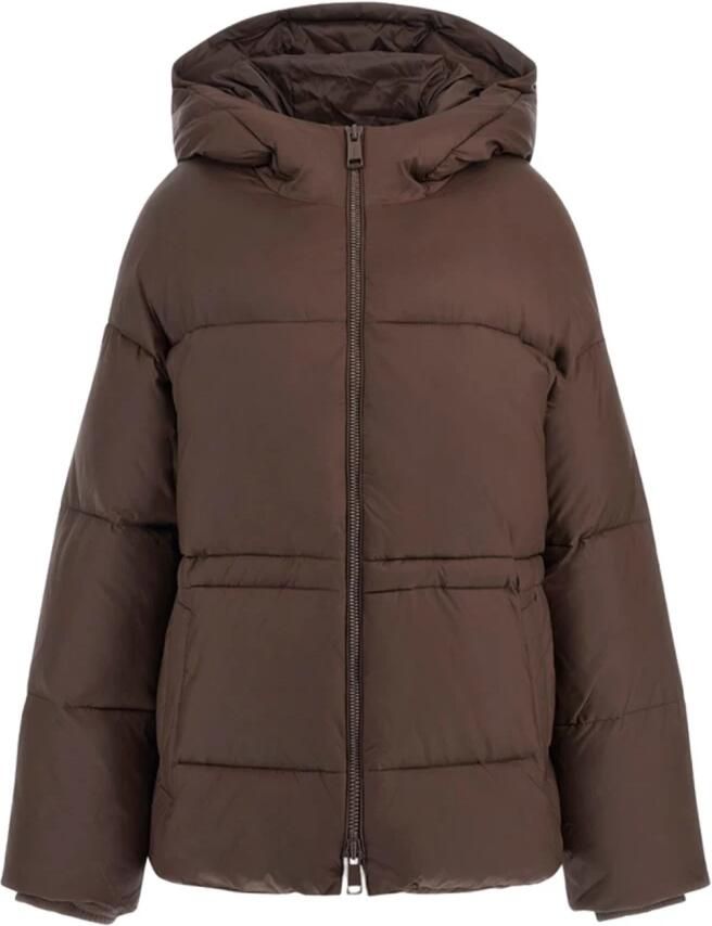 Guess Bruine Dames Pufferjas Brown Dames