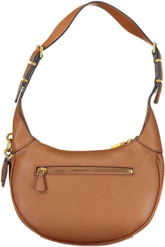 Guess Bruine Schoudertas met Verstelbare Band Brown Dames