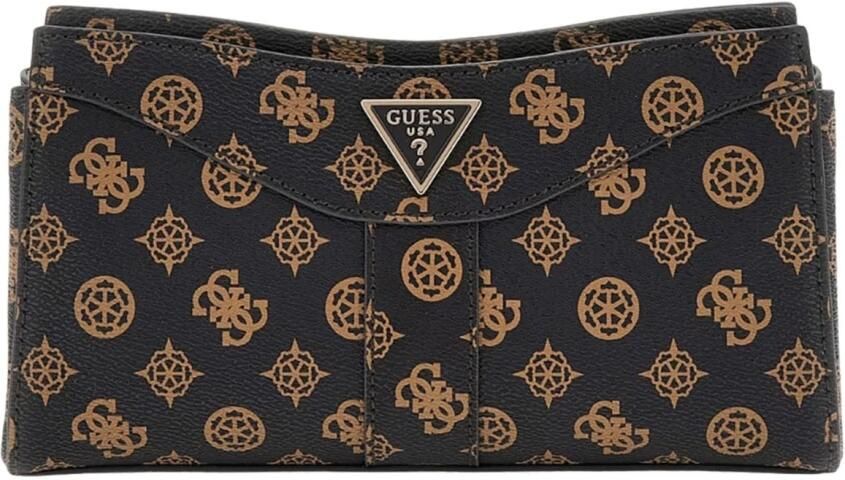 Guess Bruine Synthetische Dames Schoudertas Brown Dames - Foto 3