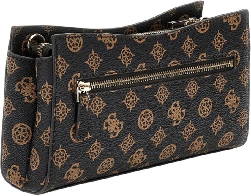 Guess Bruine Synthetische Dames Schoudertas Brown Dames - Foto 2