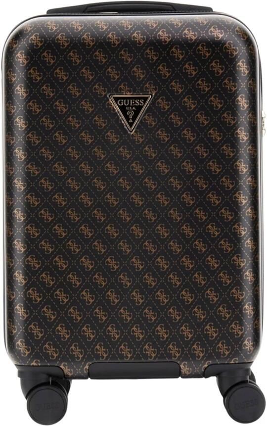 Guess Bruine Synthetische Damesbagage Brown Dames - Foto 3