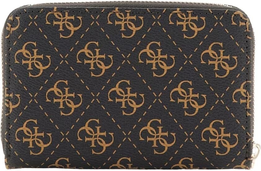 Guess Bruine Synthetische Damesportemonnee Brown Dames