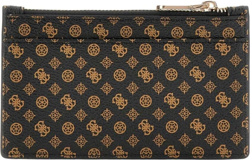 Guess Bruine Synthetische Damesportemonnee Brown Dames
