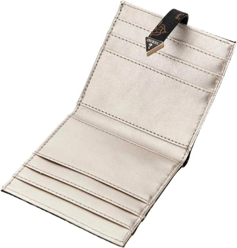 Guess Bruine Synthetische Damesportemonnee Brown Dames - Foto 2