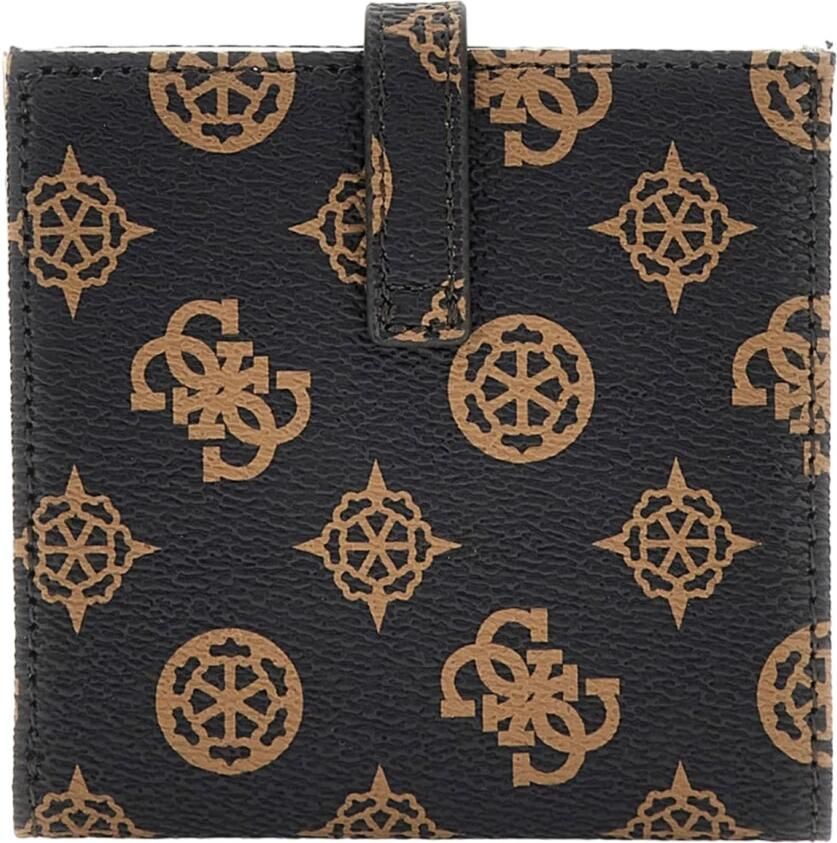 Guess Bruine Synthetische Damesportemonnee Brown Dames