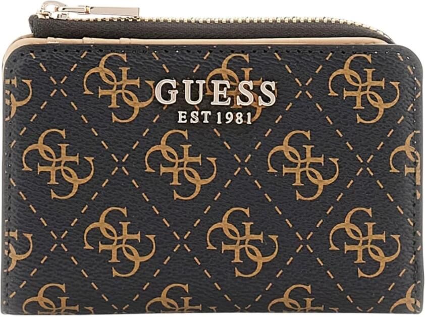 Guess Bruine Synthetische Damesportemonnee Brown Dames - Foto 2