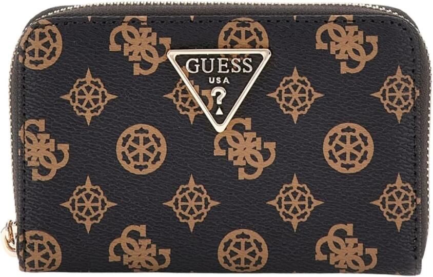 Guess Bruine Synthetische Damesportemonnee Brown Dames - Foto 3