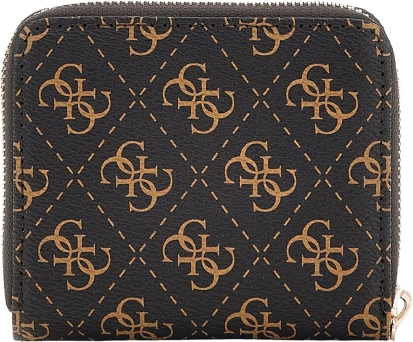 Guess Bruine Synthetische Damesportemonnee Brown Dames