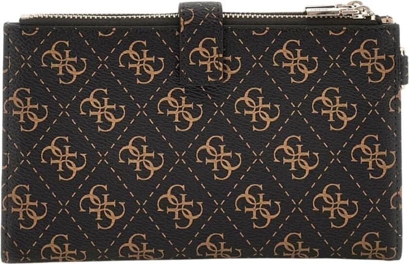 Guess Bruine Synthetische Damesportemonnee Brown Dames - Foto 2