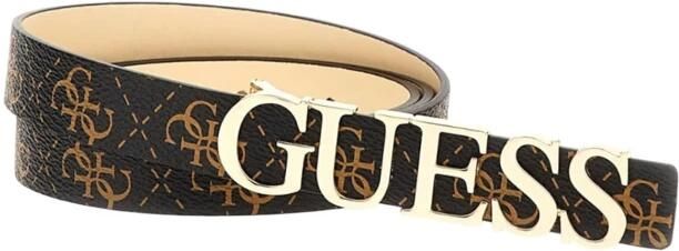 Guess Bruine Synthetische Damesriem Brown Dames - Foto 3