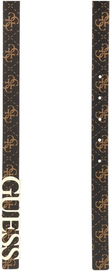 Guess Bruine Synthetische Damesriem Brown Dames - Foto 2