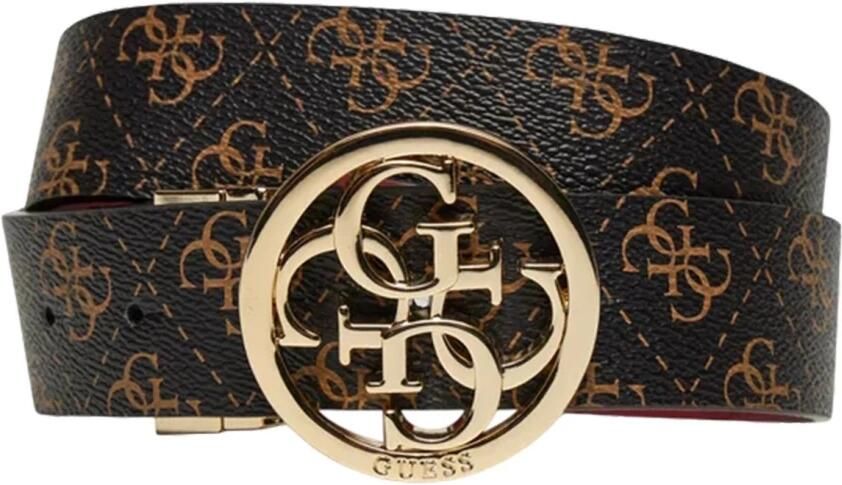 Guess Bruine Synthetische Damesriem Brown Dames - Foto 4