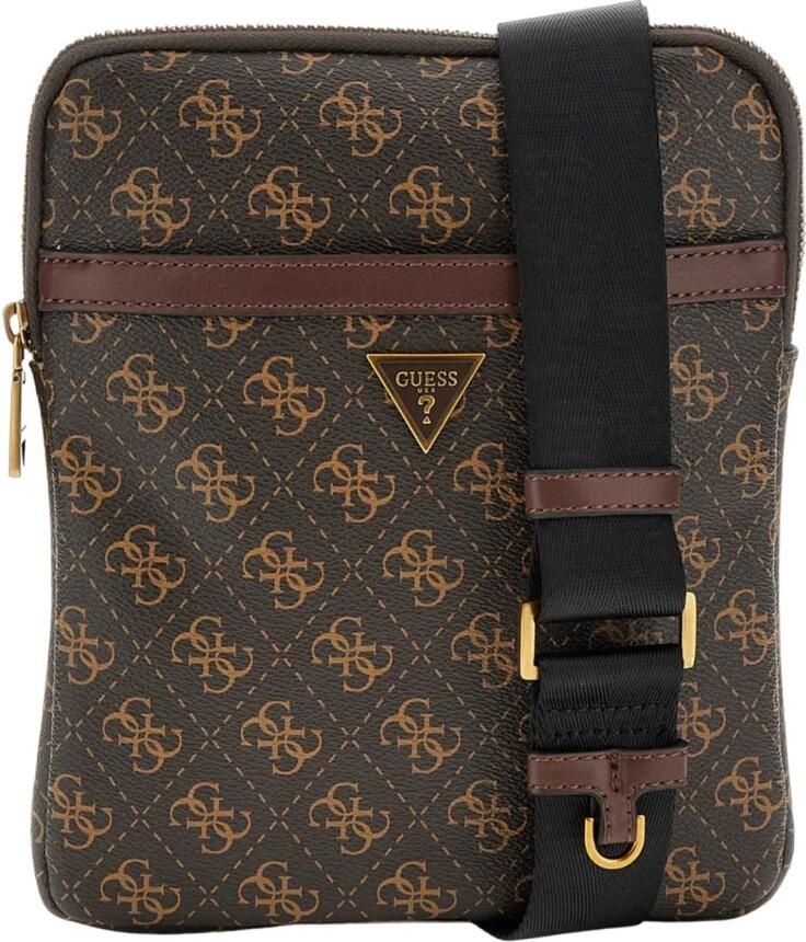 Guess Bruine Synthetische Schoudertas Brown Heren - Foto 2