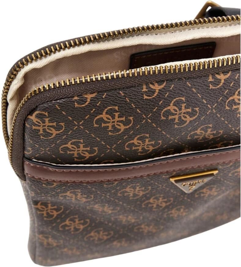 Guess Bruine Synthetische Schoudertas Brown Heren
