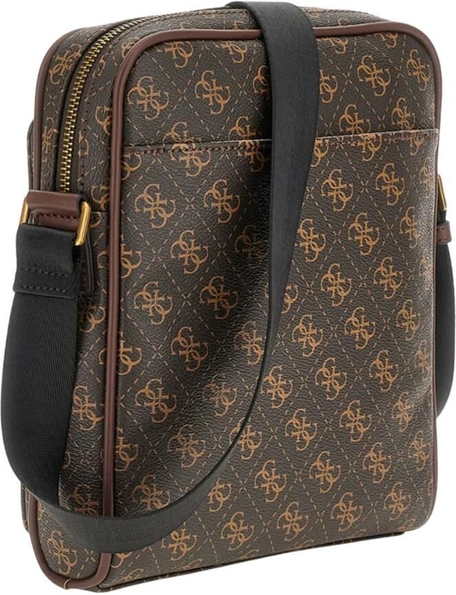 Guess Bruine Synthetische Schoudertas Brown Heren - Foto 2