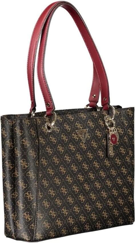 Guess Noelle Bruin Logo B24Gu168 Ql787925 Handtas Brown Dames - Foto 4