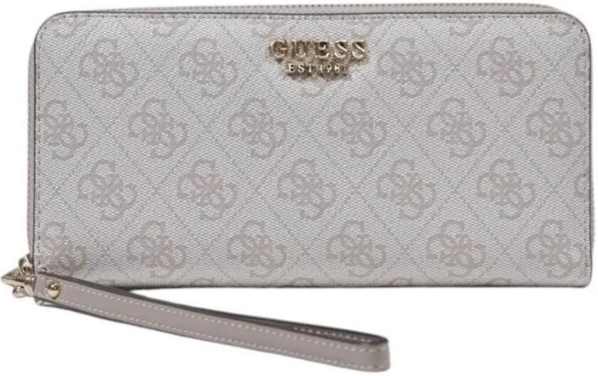 Guess Elegante Taupe Portemonnee Zamira Stijl Beige Dames - Foto 4
