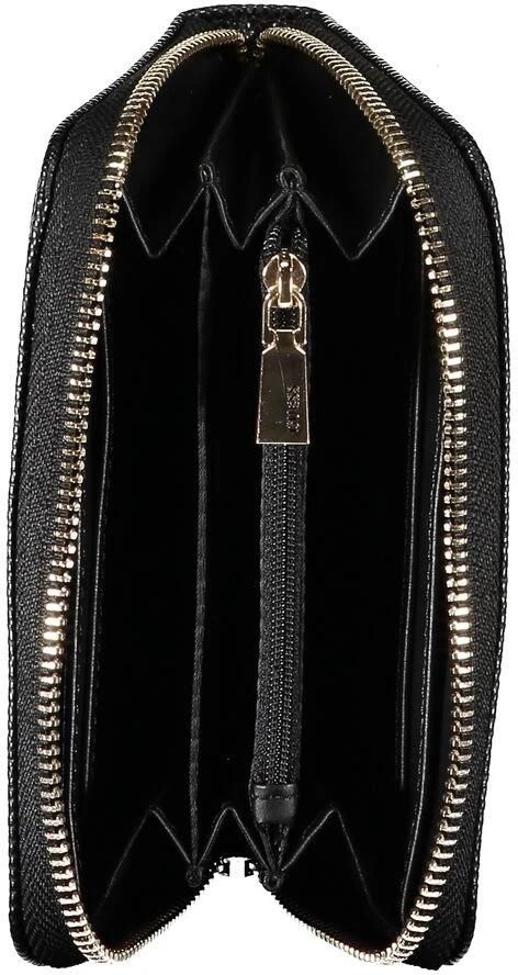 Guess Zwarte Polyethyleen Portemonnee met Meerdere Compartimenten Black Dames - Foto 2