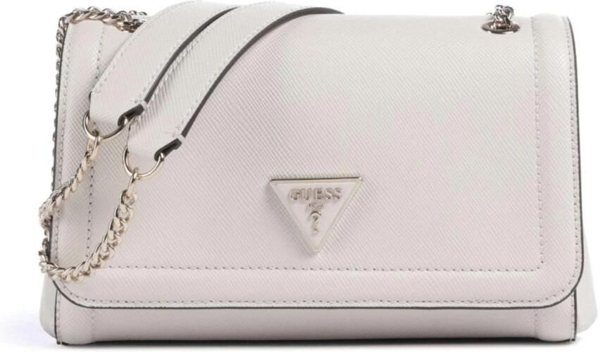 Guess Handtas met labelapplicatie model 'NOELLE'