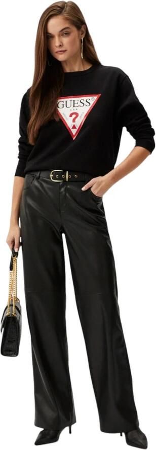 Guess Crewneck Sweatshirt Black Dames - Foto 6