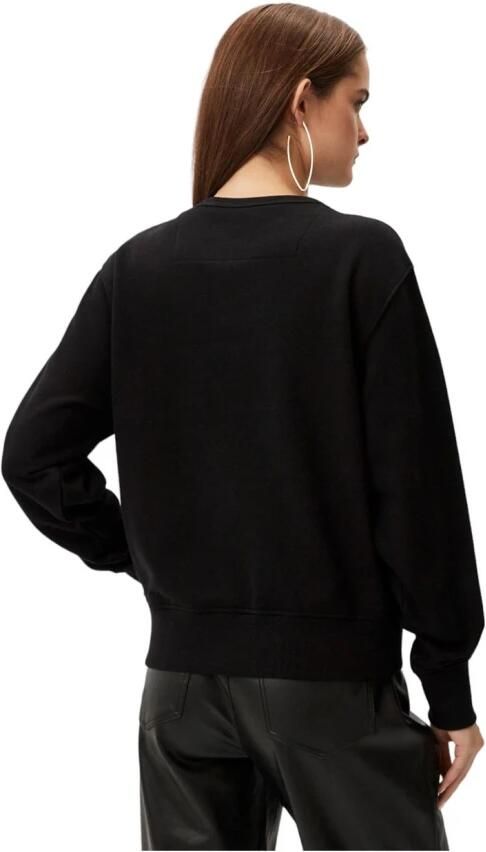 Guess Crewneck Sweatshirt Black Dames - Foto 5
