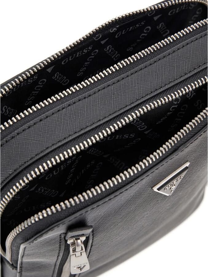 Guess Zwarte Synthetische Schoudertas Black