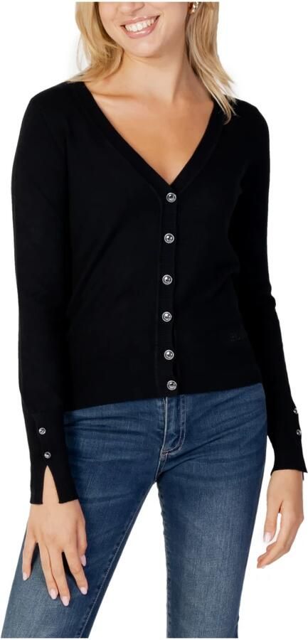 Guess Viscose Blend Cardigan voor Dames Black Dames - Foto 4