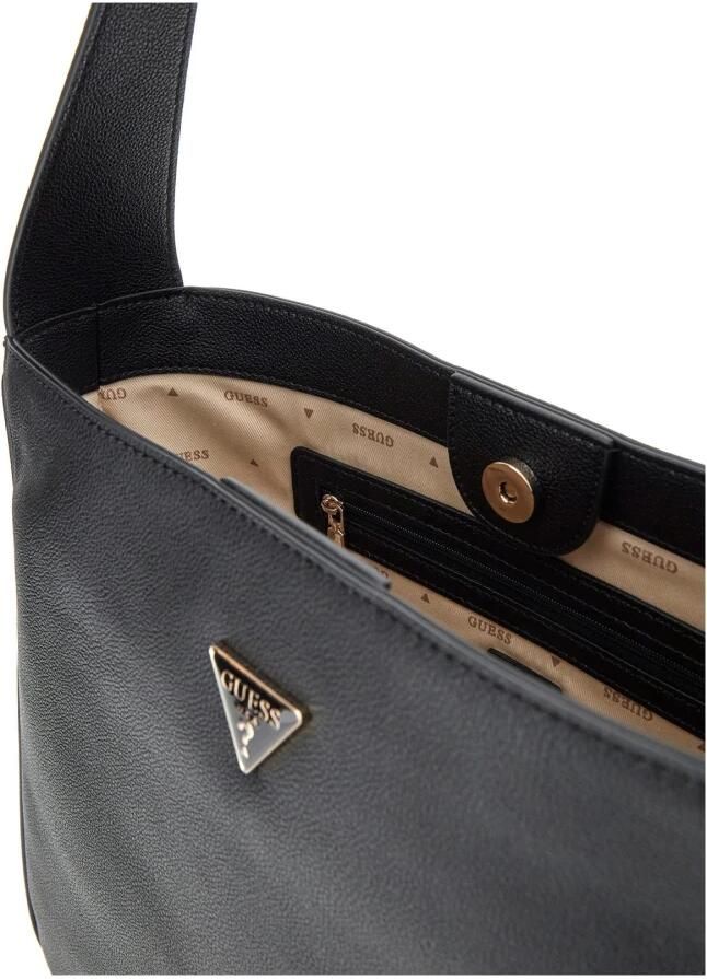 Guess Dames Handtas met Toggle Sluiting Black Dames