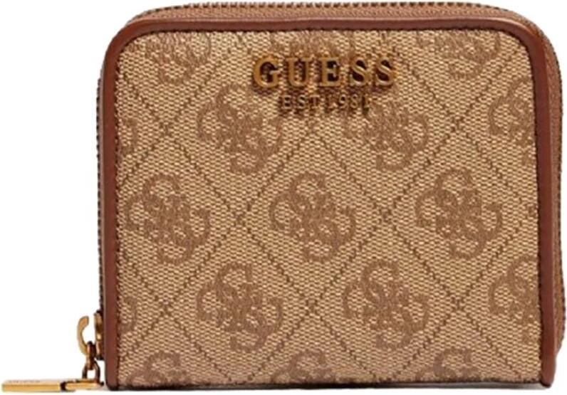 Guess Dames Synthetische Beige Portemonnee Beige Dames - Foto 2