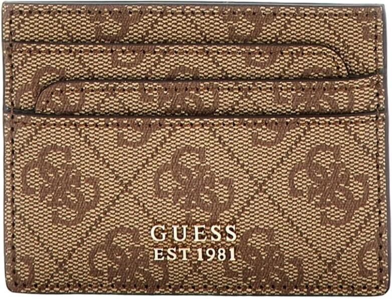Guess Dames Synthetische Beige Portemonnee Beige Dames