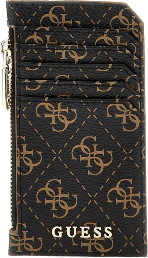 Guess Dames Synthetische Bruine Portemonnee Brown Dames