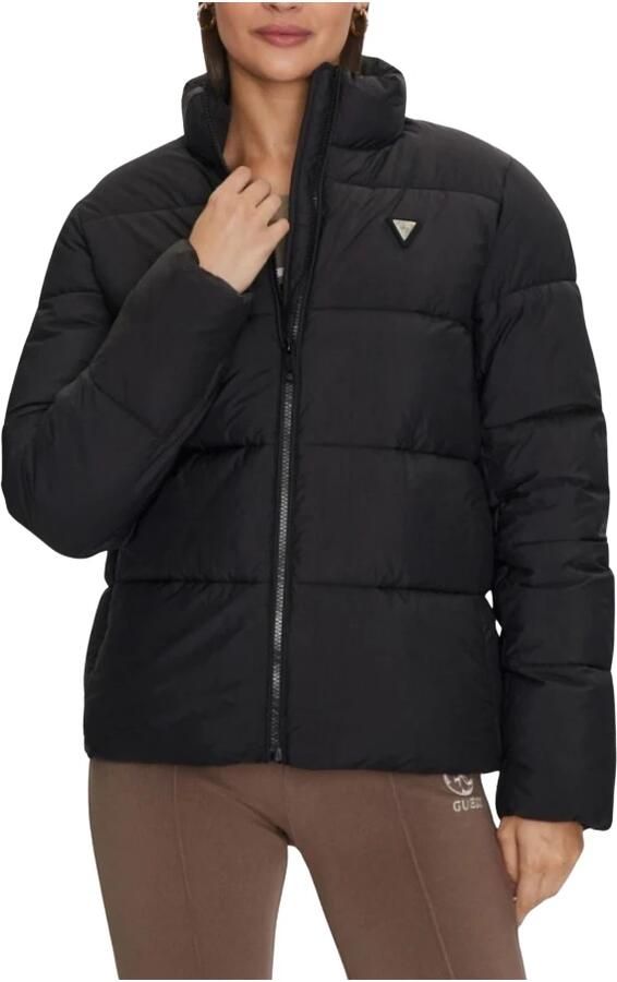 Guess Activewear Gewatteerd jack met labelapplicatie model 'NEW CLAUDIA' - Foto 3