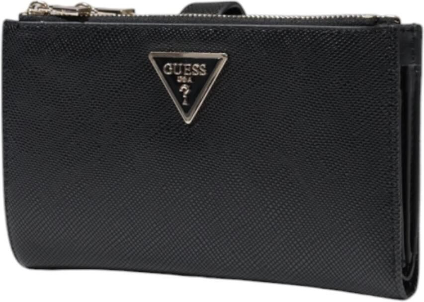 Guess Stijlvolle portemonnee met rits en vakken Black Dames - Foto 3
