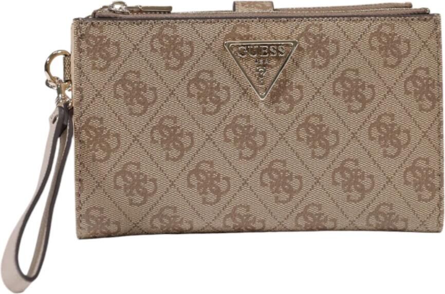 Guess Damesportemonnee van polyurethaan uit collectie Brown Dames - Foto 6